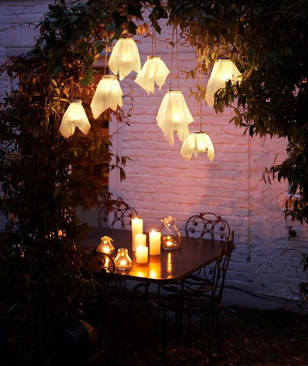 Homemade Simple Garden Lights