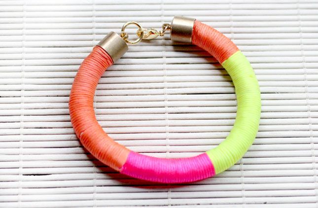 Neon Wrap Bracelet