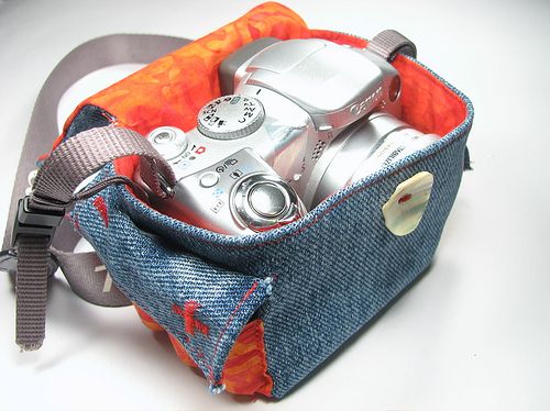 Jeans Camera Bag