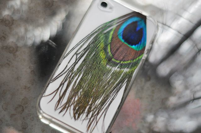 Peacock Feather Phone Case