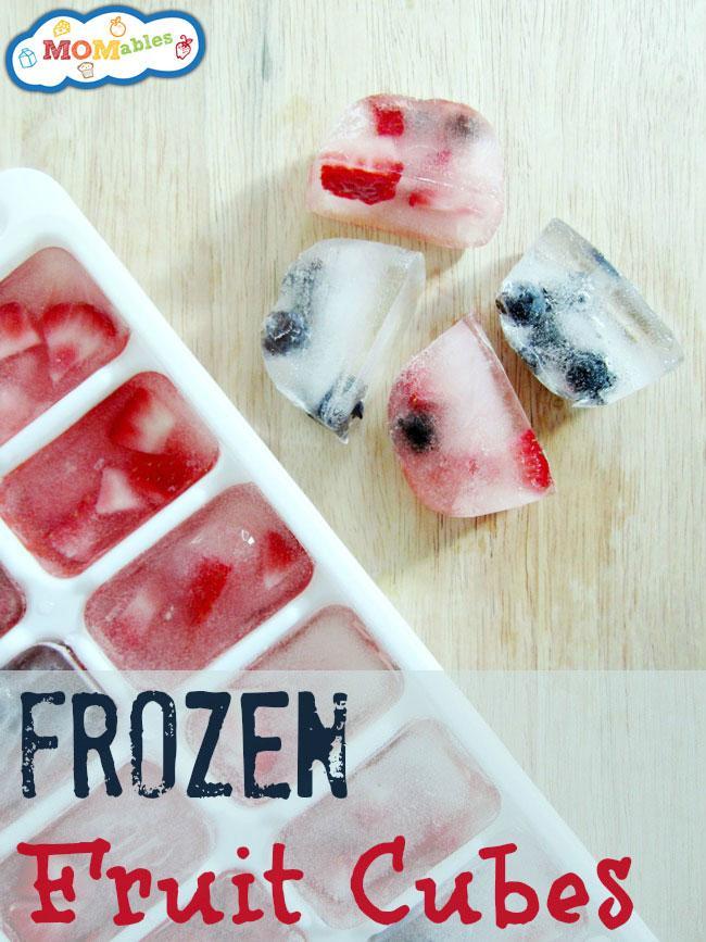 Frozen Fruit Cubes
