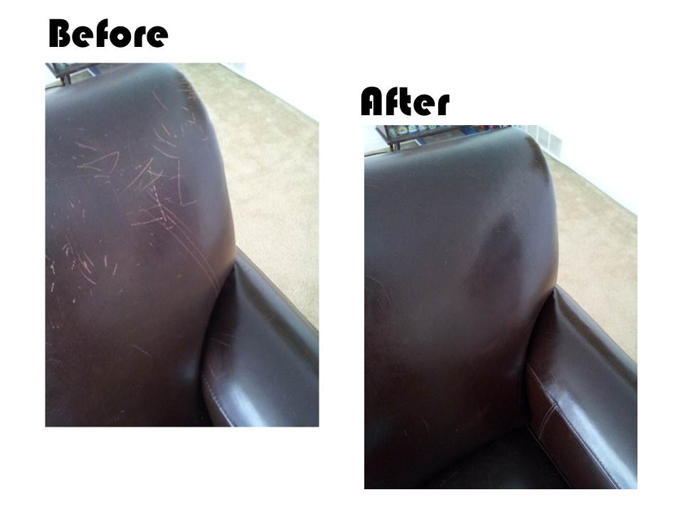 Spruce up Scratched Leather