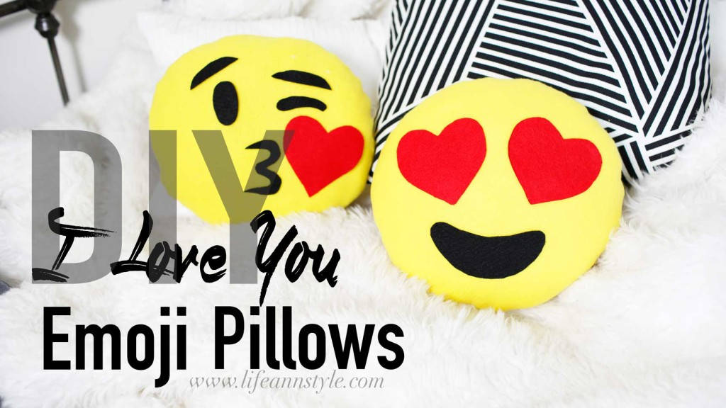 Heart Emoji Pillow