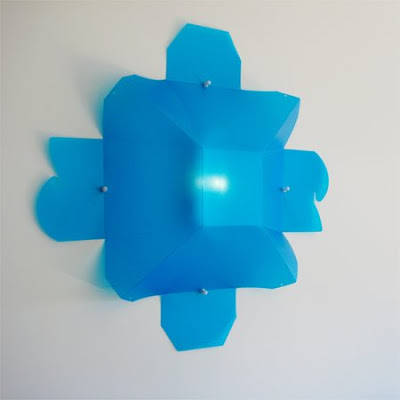 Wall Sconce from Plastic Container