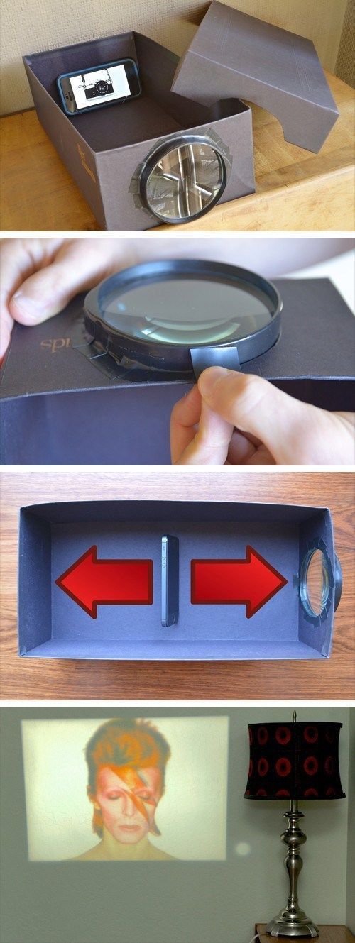 Turn Your Phone Into a Photo Projector