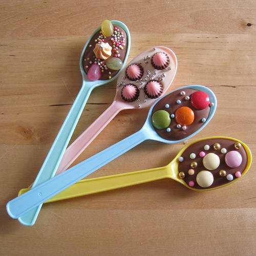 Chocolate Party Spoons