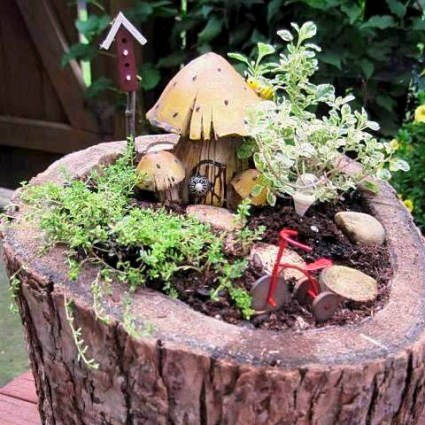Woodsy Fairy Garden