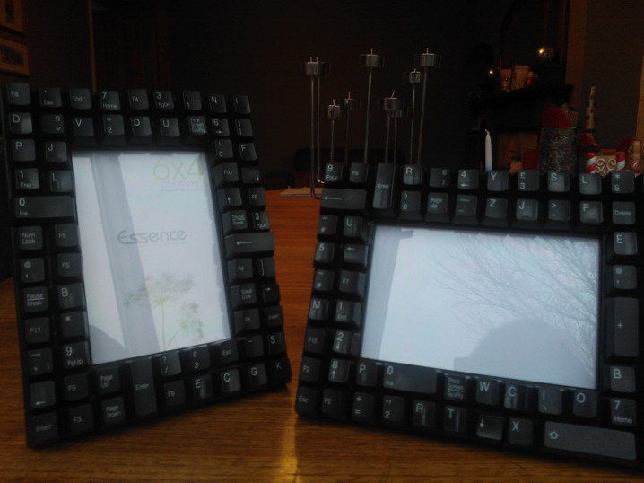 Keyboard Picture Frame
