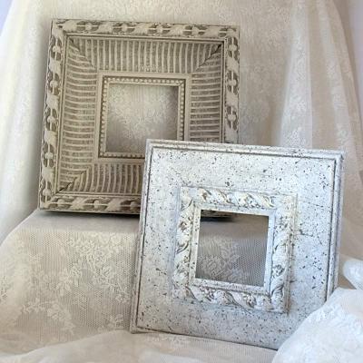 Shabby Chic White Frame For Wall Display