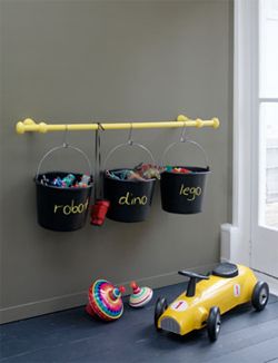 Make your own toy buckets