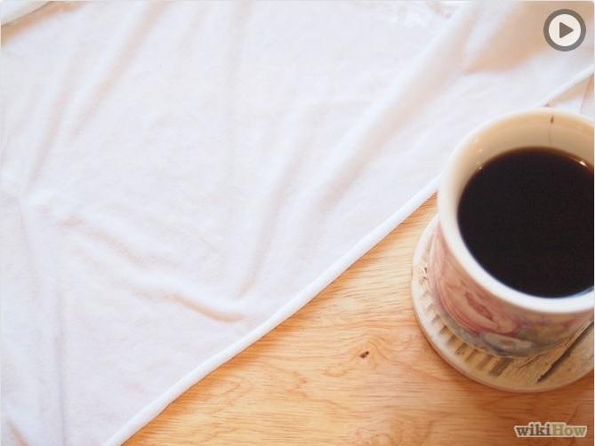How to Remove a Coffee Stain from a Cotton Shirt