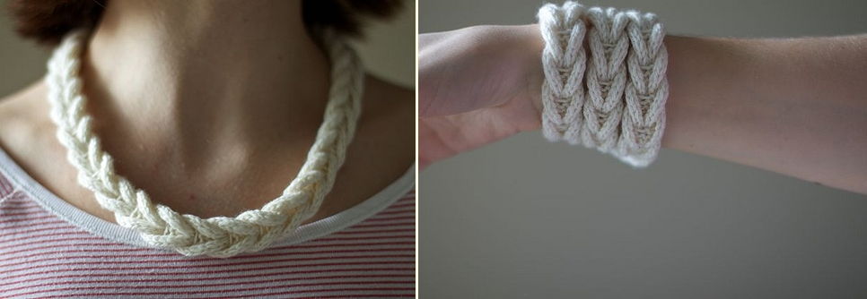 Cable Braided Necklaces
