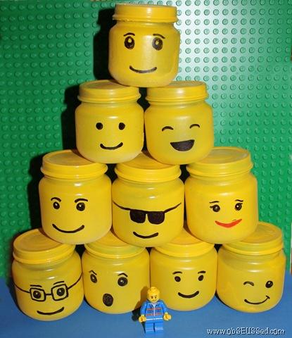 LEGO Storage Jar