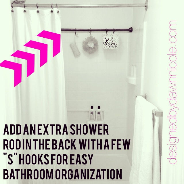 Add an Extra Shower Rodin the Back