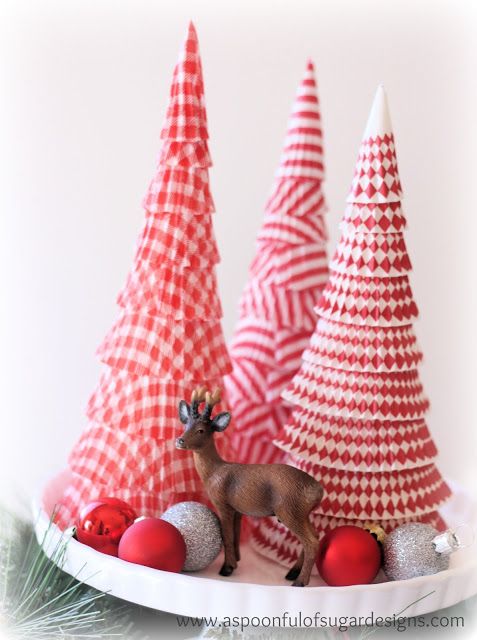 Cupcake Liners Christmas Tree