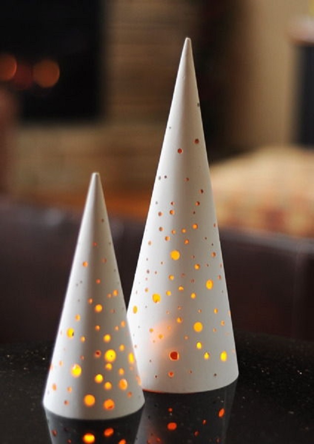 Perforated Cone Christmas Tree