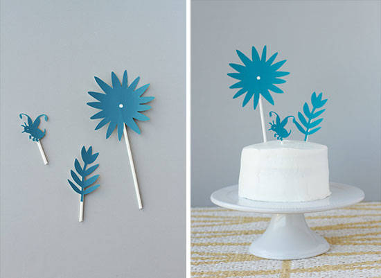 Wallpaper Cake Toppers