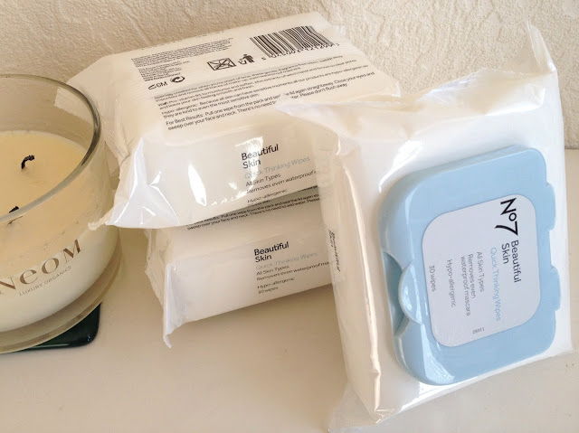 Store the facial wipes packet upside down to keep your wipe moist and prevent the top ones from going dry