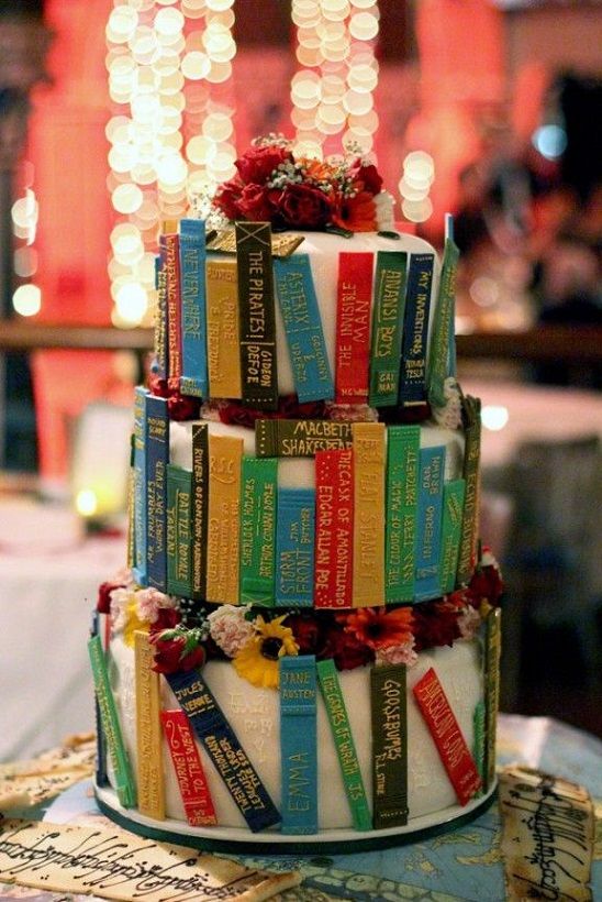 Fantasy and Fiction Wedding Cake