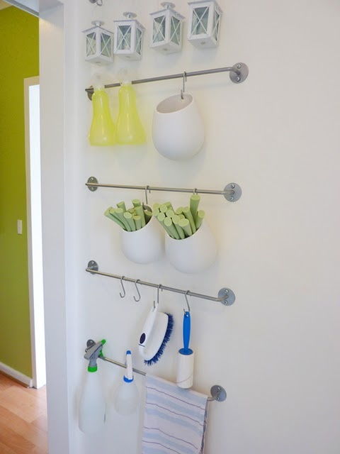Clever idea for hanging everyday stuff