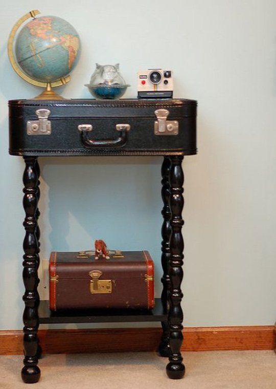 Vintage Suitcase Table