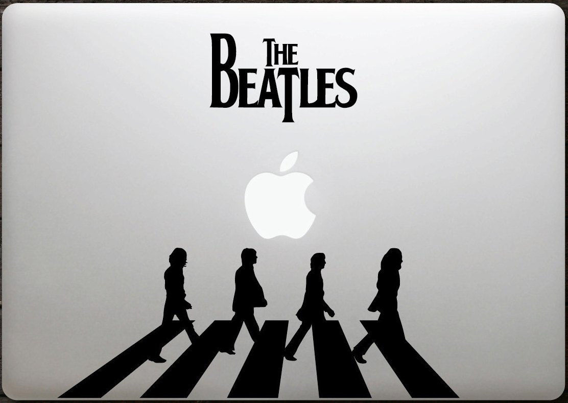 The Beatles Abbey Road Laptop Decal