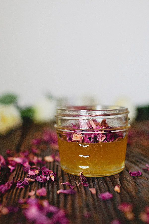 Rose-Petal-Infused Honey