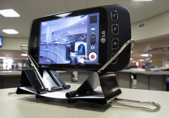 Cell Phone Camera Stand
