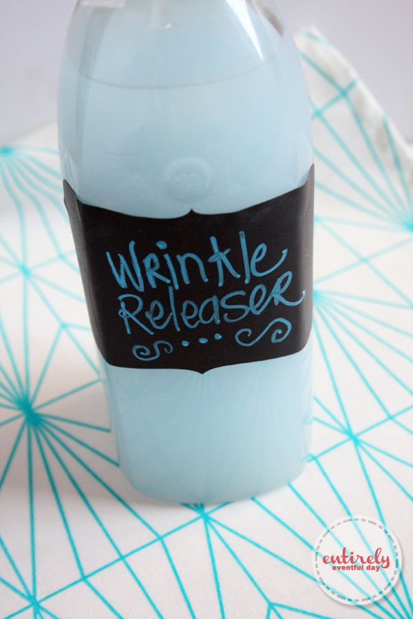 Homemade Wrinkle Releaser