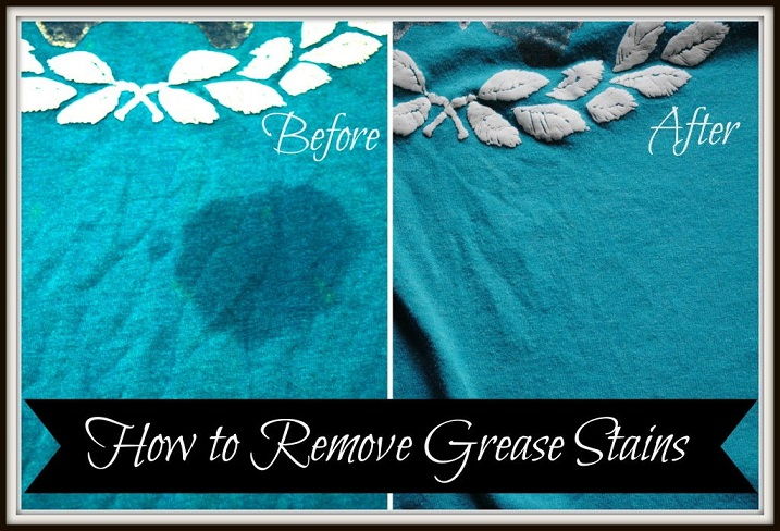 How to remove grease stains