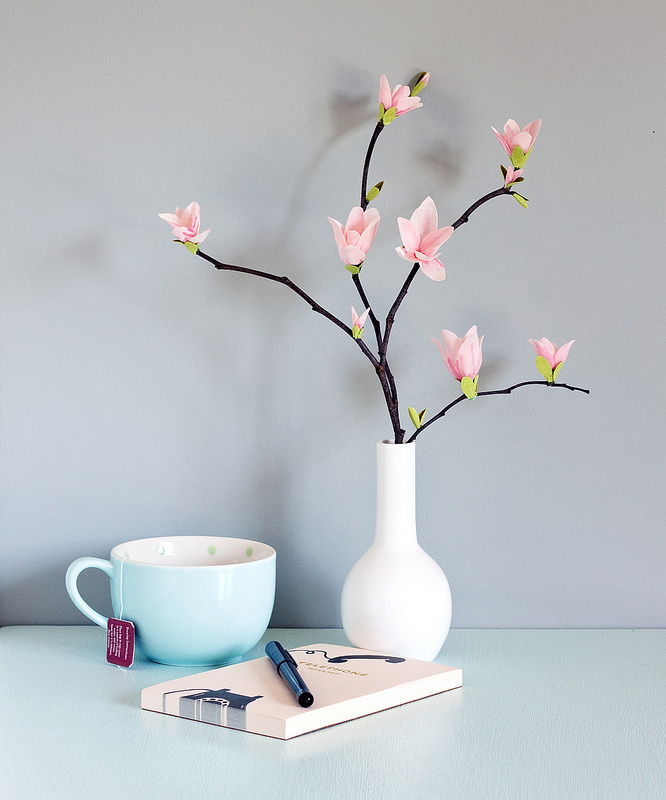 Paper Magnolia Blossoms