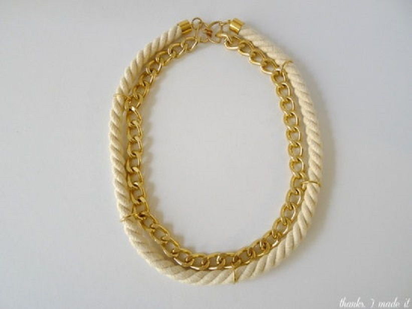 Rope and Chain Necklace