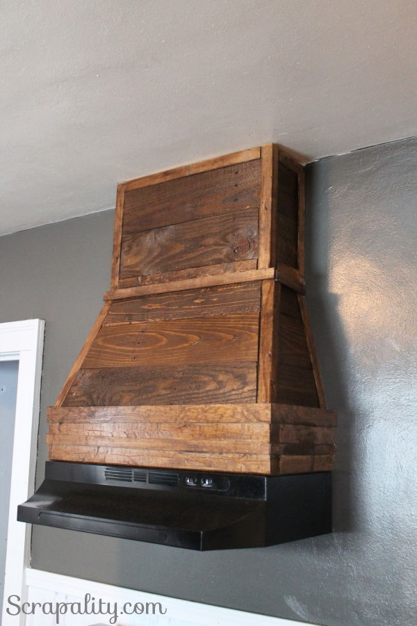 Rustic Style to Kitchen Hood
