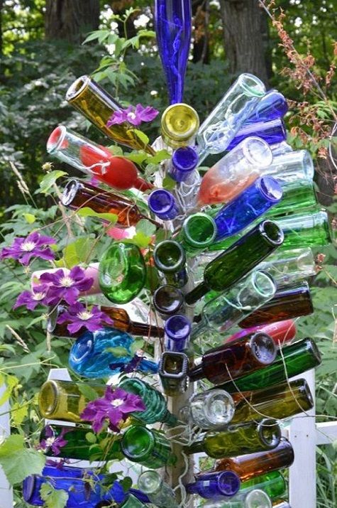 Garden Bottle Tree