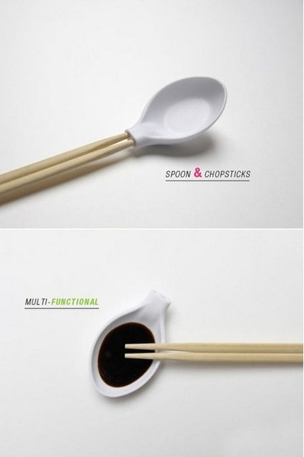 All in One, Chopstick and Spoon