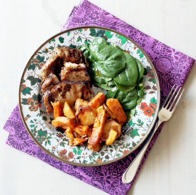 Crock Pot Brown Sugar & Balsamic-Glazed Pork