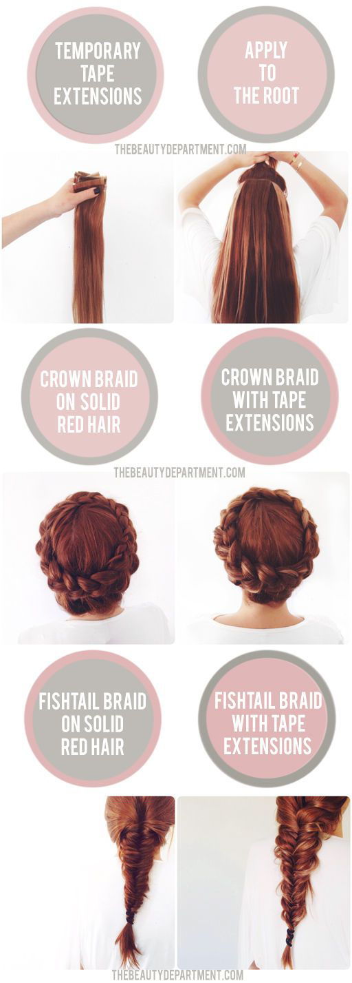 Braids for Brunettes + Redheads