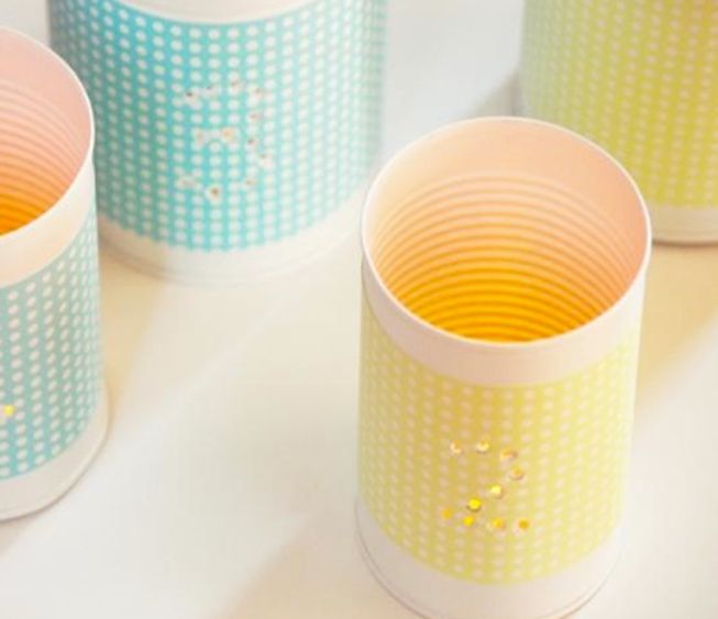 Punched Tin Votives