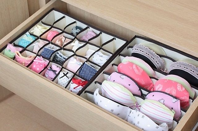 Creative Storage Boxes for Underwear and Socks