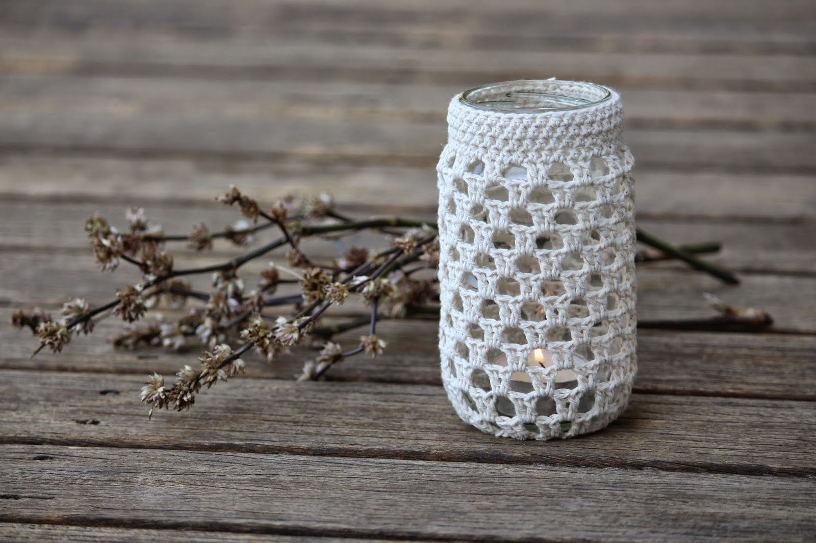Crochet Jar Cosy