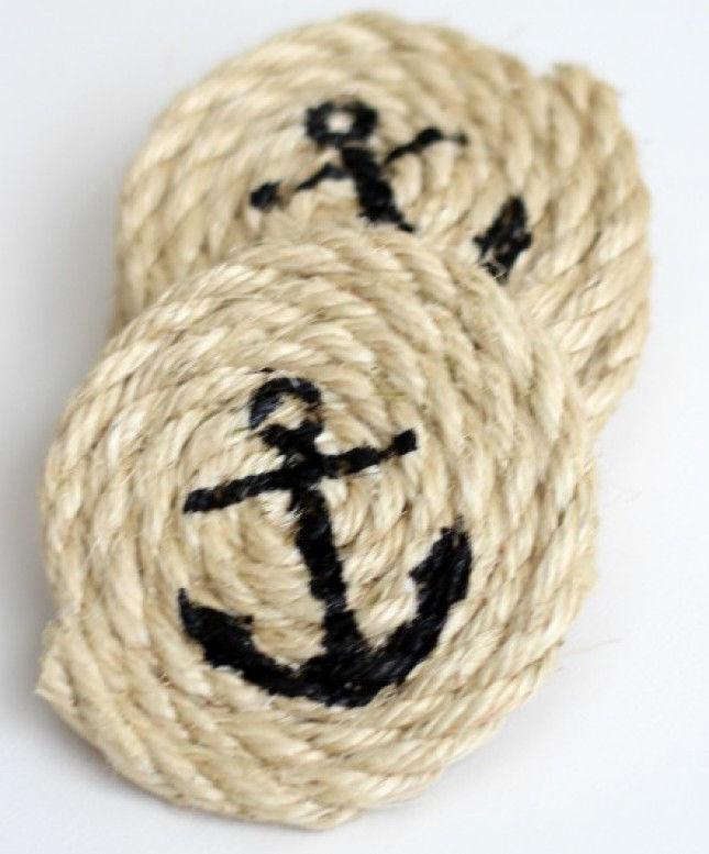 Nautical Sisal Rope Coasters