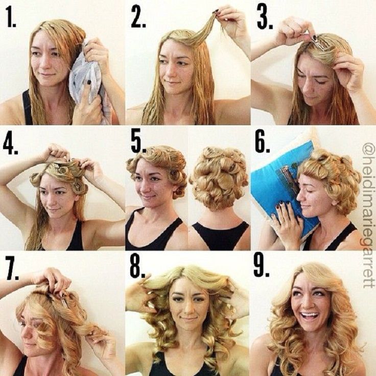 How to Curl Your Hair Without a Curling Iron