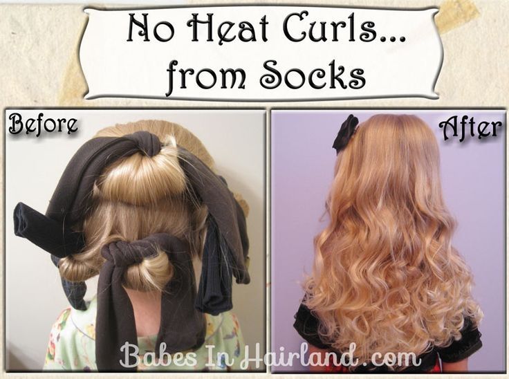 Curls from Socks