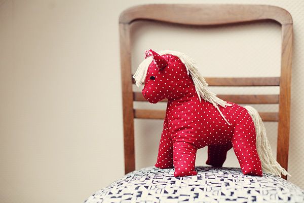 Fabric Toy Horse