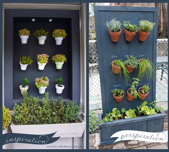 DIY Vertical Herb Garden