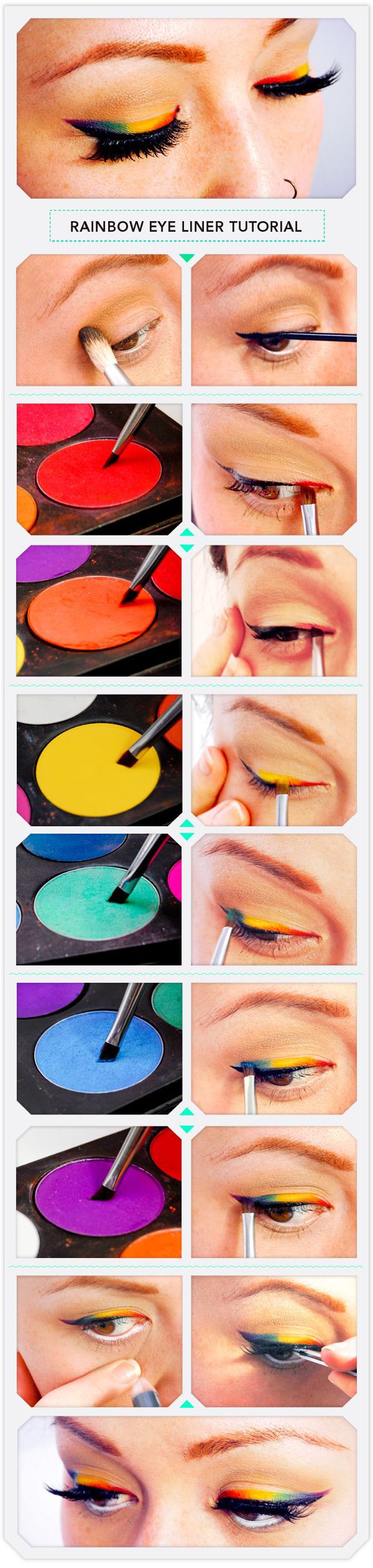 Rainbow Eye Liner