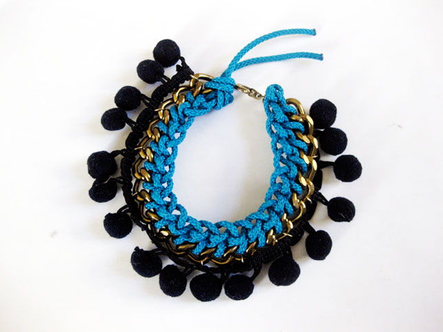 Pom-Pom Bracelet