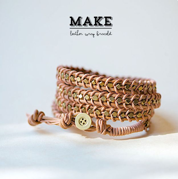 Leather Wrap Bracelet