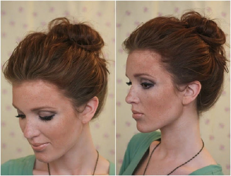 Messy Top-Knot