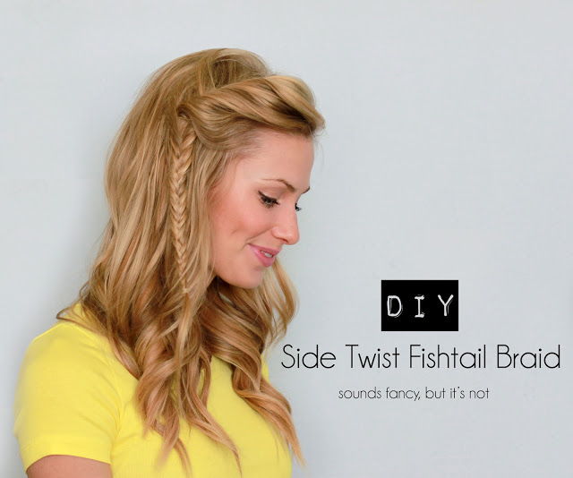 Side Twist Fishtail Braid